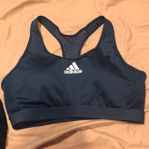 Adidas blue sports bra 1x never worn